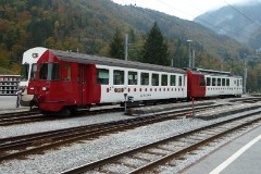GFM (Chemins de fer fribourgeois Gruyère–Fribourg–Morat), Typ BDe 4/4, Montbovon, 15. October 2010
