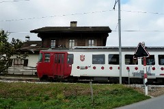 GFM (Chemins de fer fribourgeois Gruyère–Fribourg–Morat), Typ BDe 4/4,Le Paquier, 15. October 2010