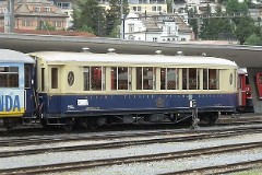 Alpine Classic Pullman Express - Rhätische Bahn, Samedan, 1. July 2008