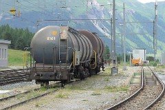 RhB (Rhätische Bahn), Pontresina, 1. July 2008