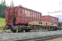 RhB (Rhätische Bahn), Pontresina, 1. July 2008