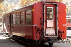 RhB (Rhätische Bahn), Pontresina, 18. October 2008