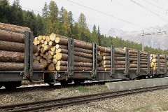 RhB (Rhätische Bahn), Pontresina, 10. October 2009
