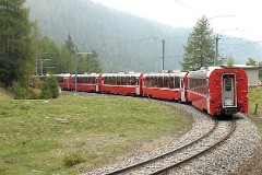 RhB (Rhätische Bahn), Bernina Stracke, 9. October 2009