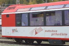 Matterhorn Gotthard Bahn, Samedan, 11. October 2009
