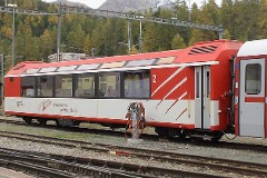 Matterhorn Gotthard Bahn, Samedan, 11. October 2009