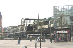 Wuppertal Oberbarmen, Schwebebahn, 20. April 2006