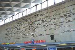 St. Petersburg, Moscow railway station, Moskovsky Vokzal, 12. May 2006