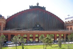 Madrid, Puerta de Atocha, 1. May 2008