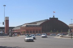 Madrid, Puerta de Atocha, 1. May 2008