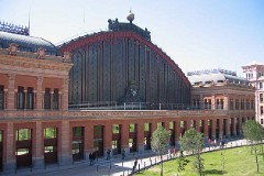 Madrid, Puerta de Atocha, 1. May 2008