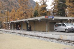 Morteratsch, Rhätische Bahn, 16. October 2008