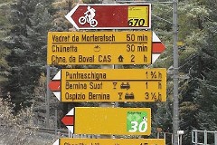 Morteratsch, Rhätische Bahn, 12. October 2009