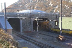 Ospizio Bernina, Rhätische Bahn, 17. October 2008
