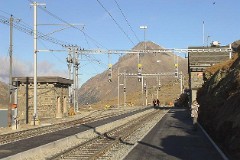 Ospizio Bernina, Rhätische Bahn, 17. October 2008