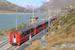 Ospizio Bernina, Rhätische Bahn, 17. October 2008