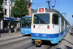 Tram class M28, Gothenburg, 18. August 2006