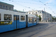 Tram class M31, Gothenburg, 18. August 2006