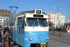 Tram class M29, Gothenburg, 18. August 2006